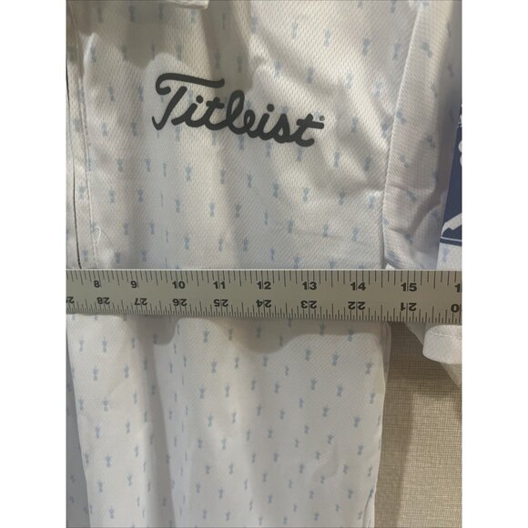 TTitleis.t Cup Color Light Blue Polo Shirt Size Small 1/4 Zip - Picture 10 of 11